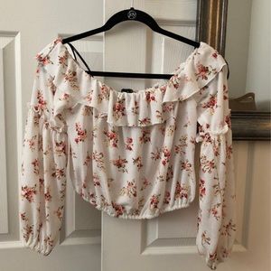 Forever 21 off the shoulder top